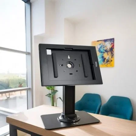 TooQ Marco Antirrobo con Cerradura TQATTE2601-M-B para Tablets de 12.4" a 13" - Negro
